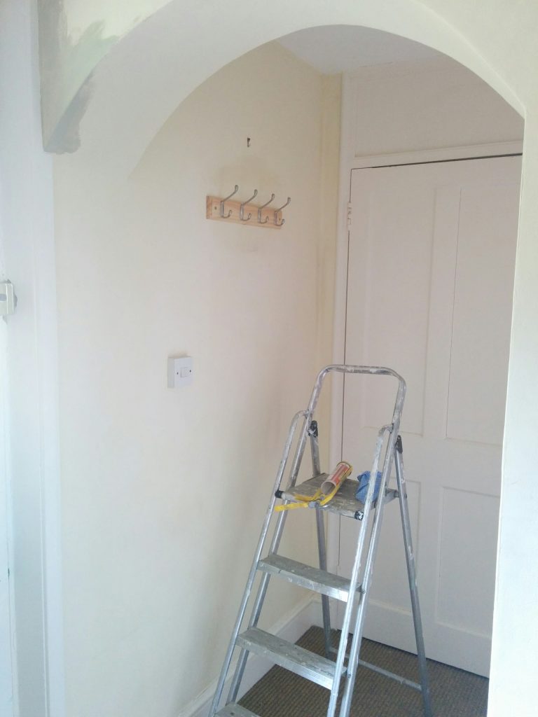 painting the back hall 3