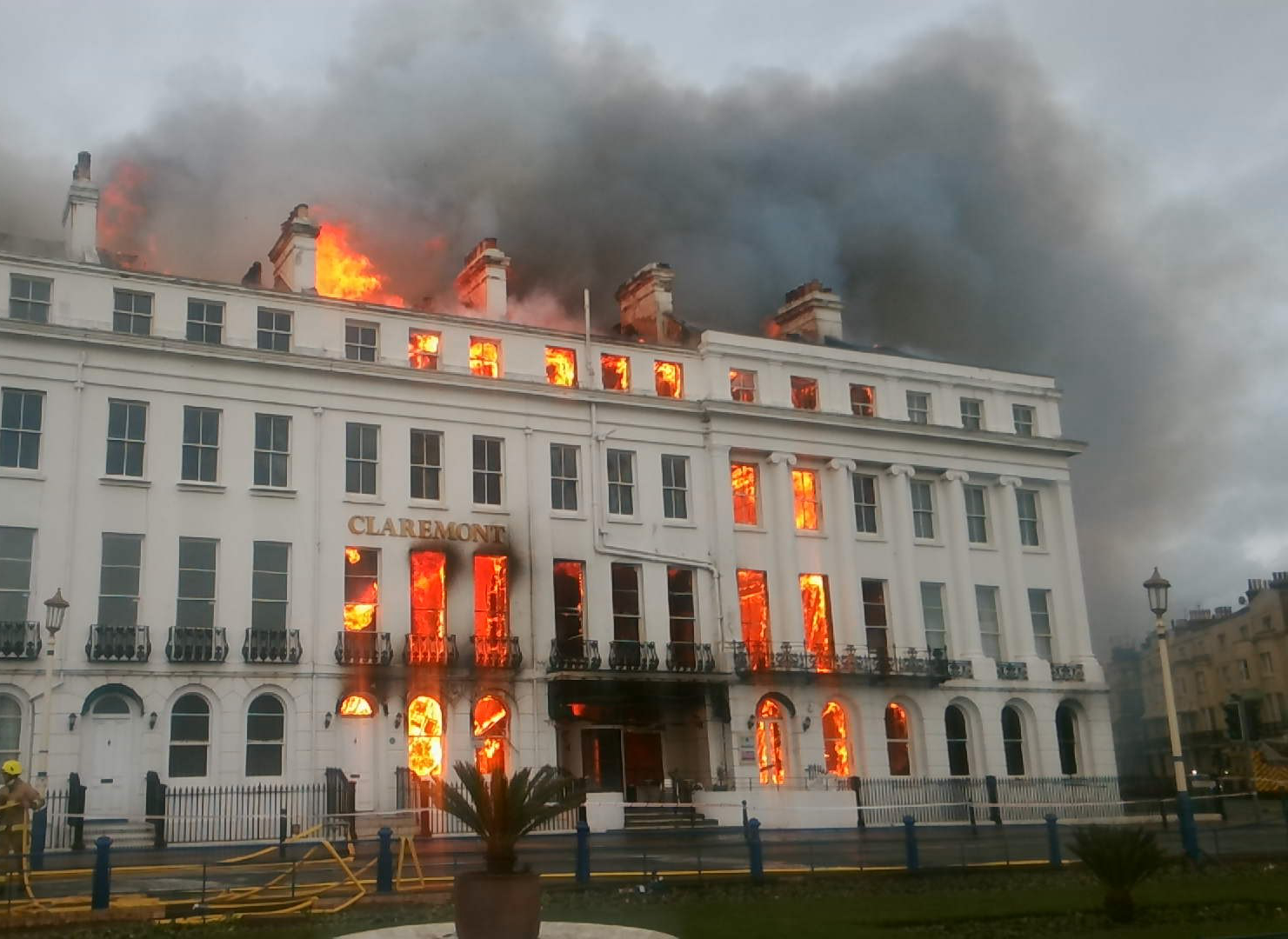 Claremont Hotel fire