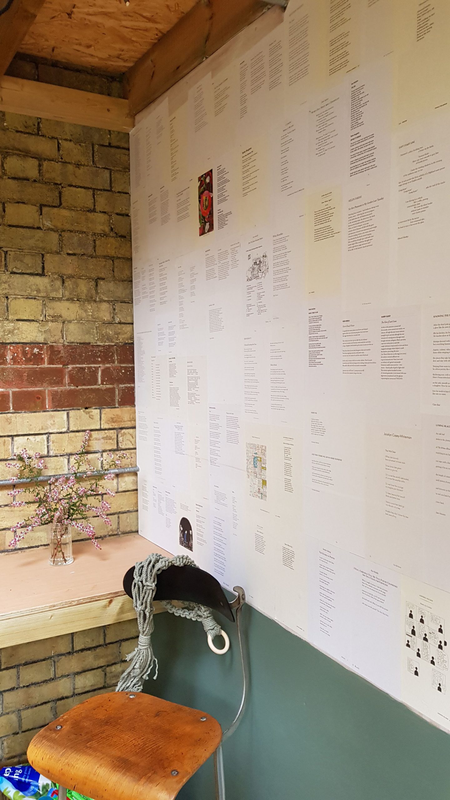 poetry wall