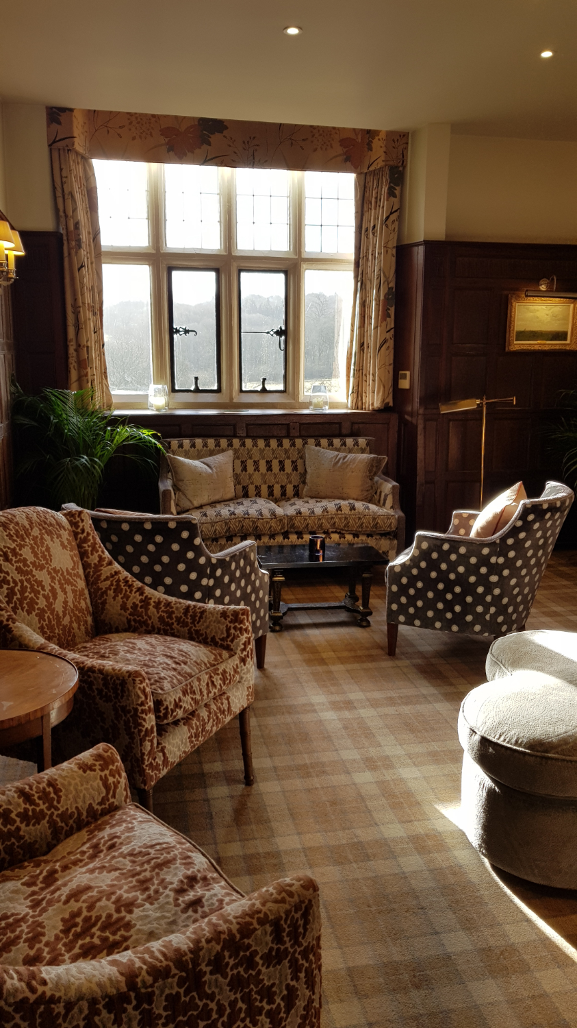 Another gorgeous room at Gravetye Manor