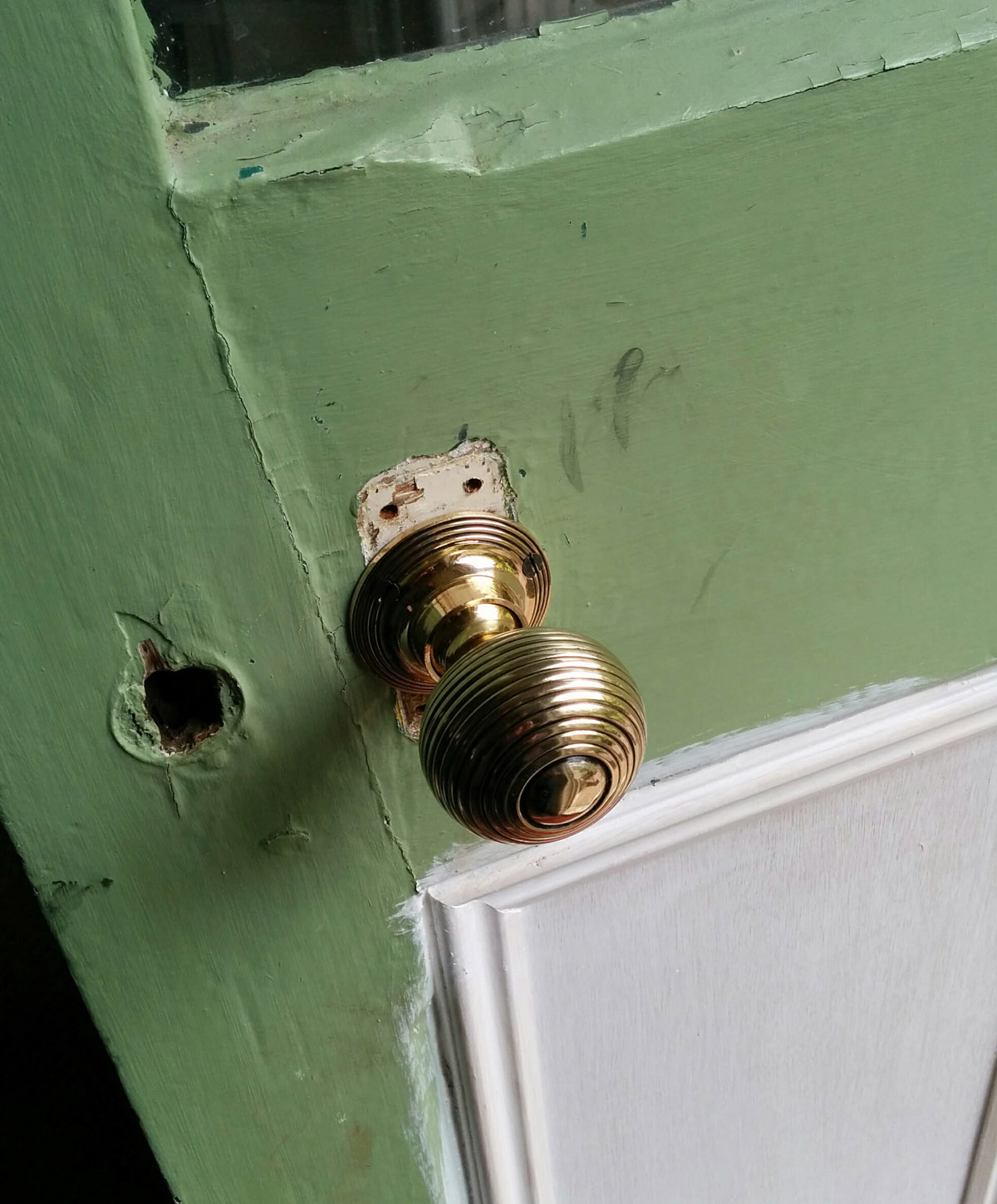 back door new knob