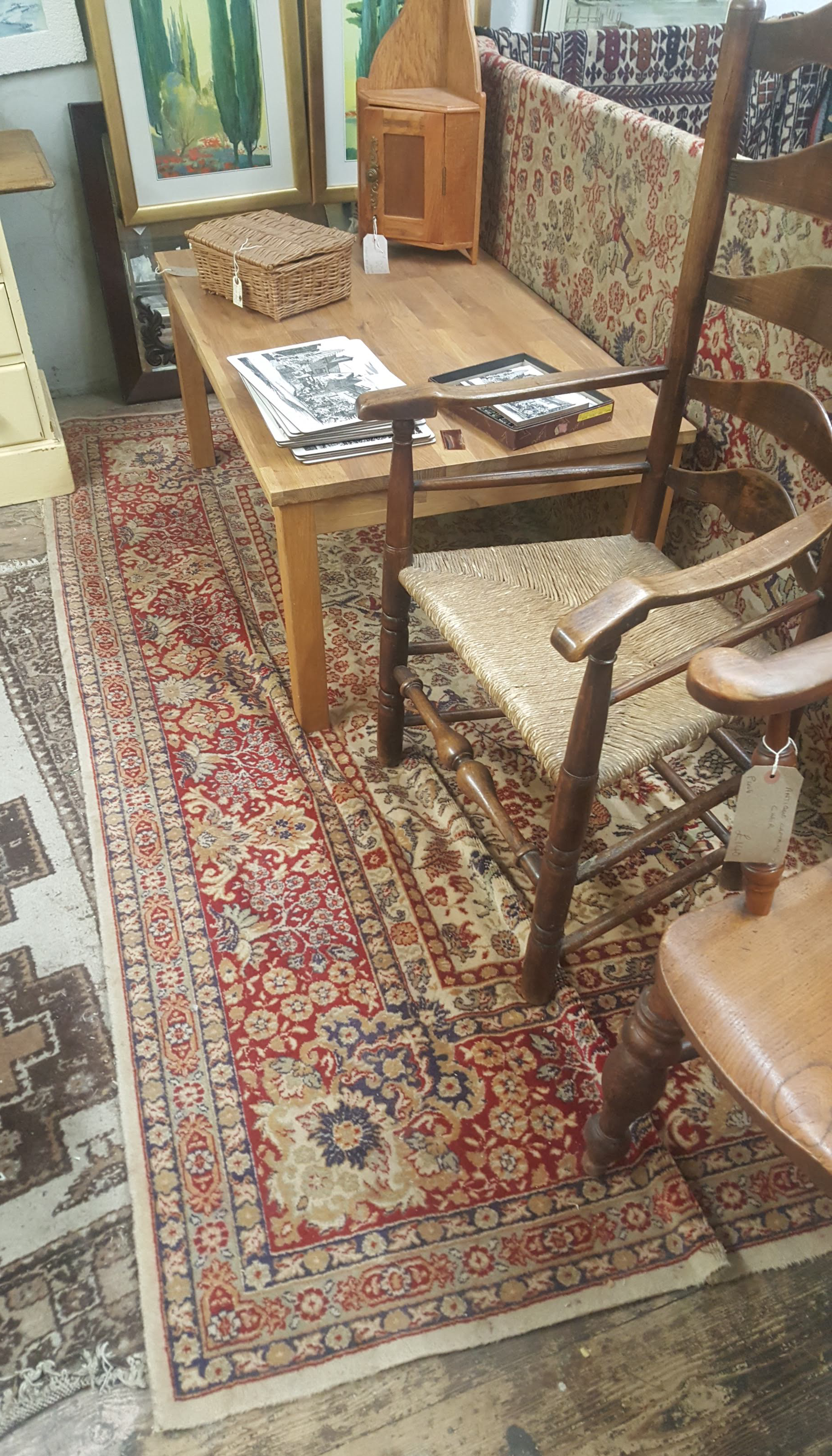 Large rug in shop in Hastings