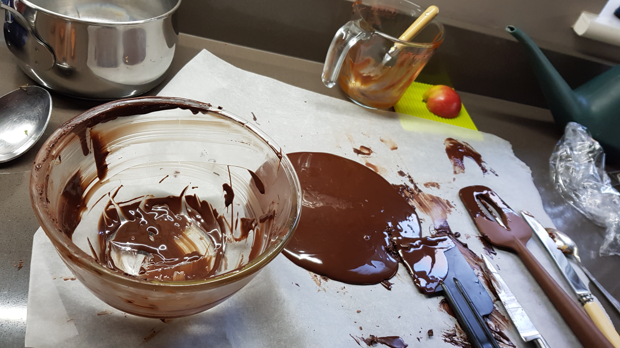 chocolates making