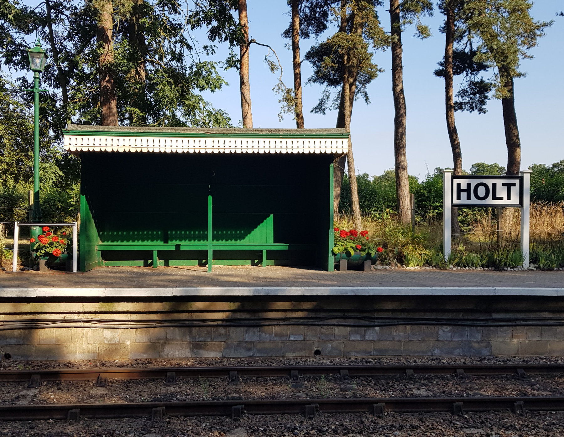 Holt to Sheringham steam railway