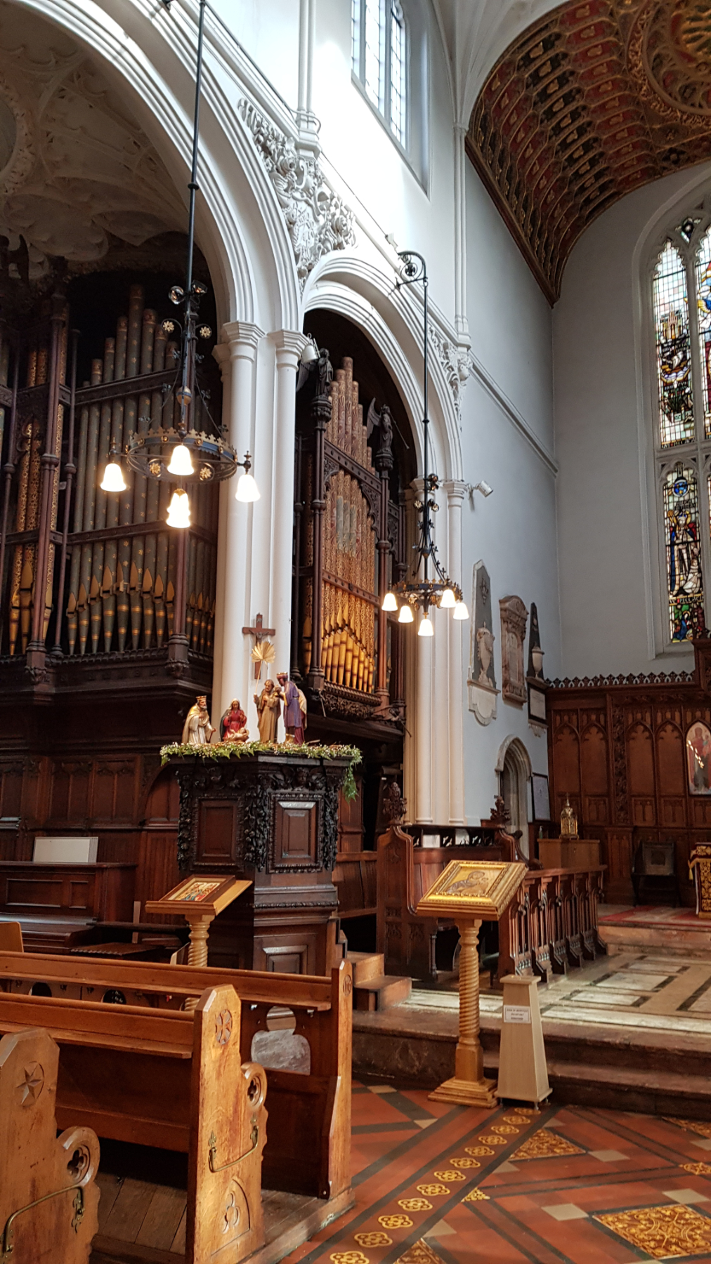St Mary Aldermary organ