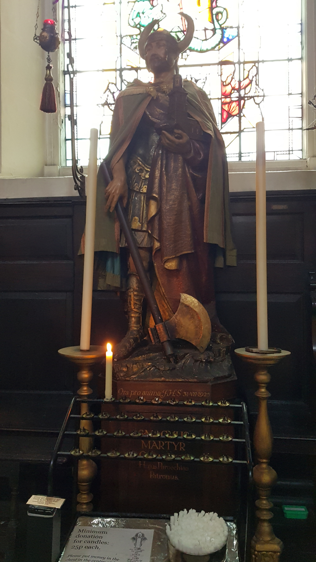 Statue of St Magnus the Martyr