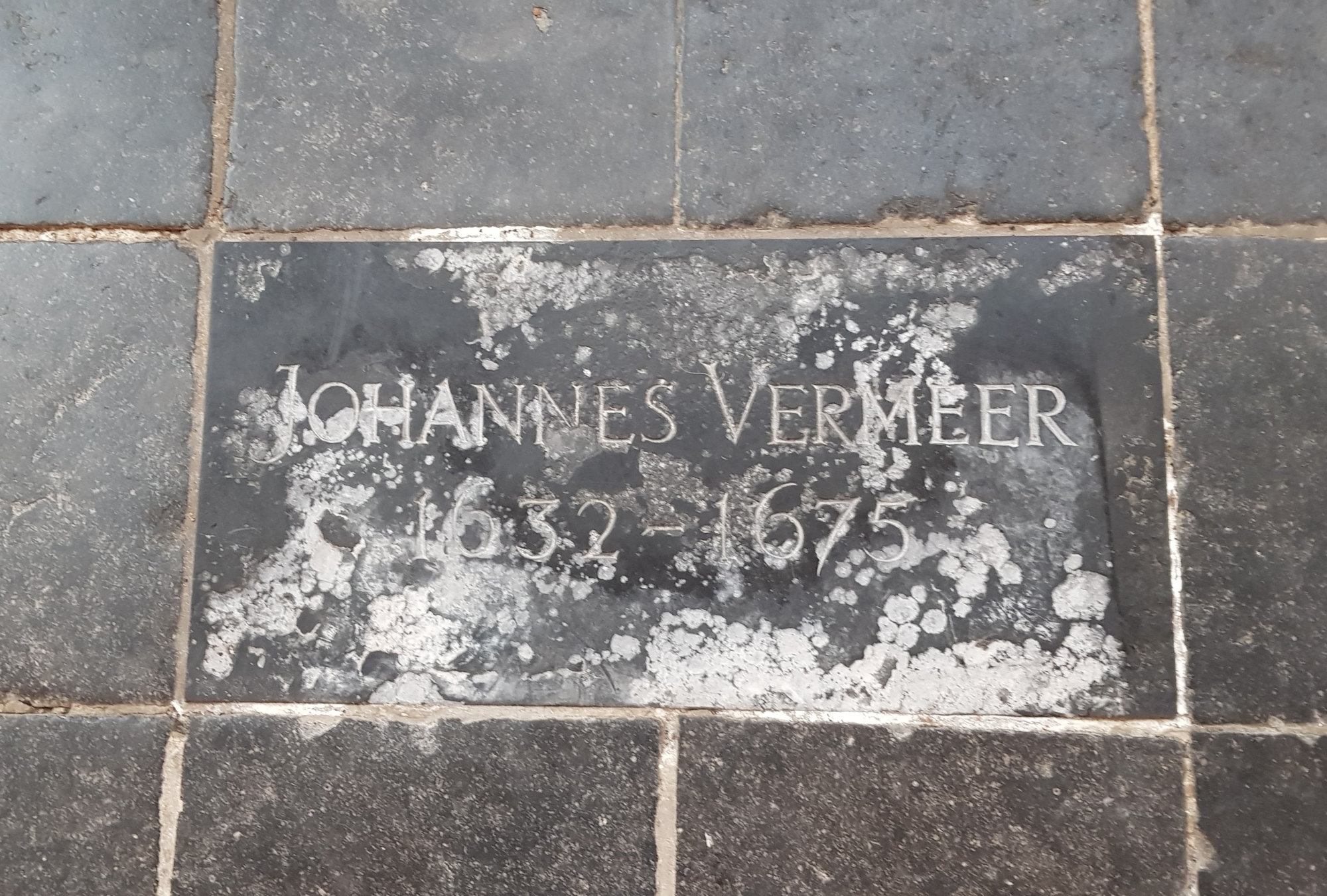 Johannes Vermeer memorial